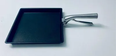 Snack-Schale quadratisch 26x26 cm, antihaftbeschichtet, Aluminium