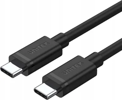 Obrázok produktu pre Kábel Unitek USB-C na USB-C, 2 m, čierny