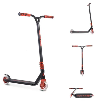 Obrázek produktu pro Koloběžka Byox pro triky, ložiska ABEC-9, kola z polyuretanu (PU), vhodná pro děti od 10 let, konstrukce z hliníku