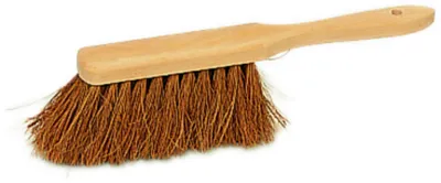 Produktbild von Handfeger Kokos mit Bart 4-Reihig,Unlackiert,45 cm, Breite:nv, Ausführung:Kokos, Grifflänge:30 cm