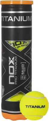 Obrázok produktu pre Nox Pro Titanium Padel Balls Golden 4 Balls Golden 4 Balls