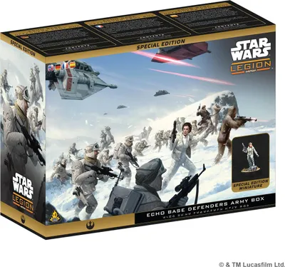 Produktbild von Star Wars Legion Echo Base Verteidiger Armee-Box Sonderausgabe