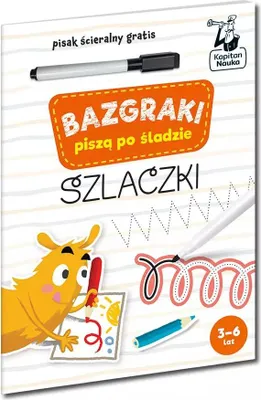 Obrázok produktu pre Kapitan Nauka Bazgraki zeszyt do pisania po śladzie szlaczki