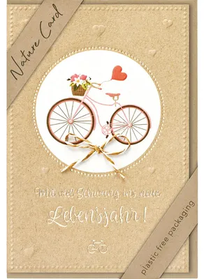 Produktbild von bsb 693015-2 Geburtstagskarte - Natur Card, inkl. Umschlag