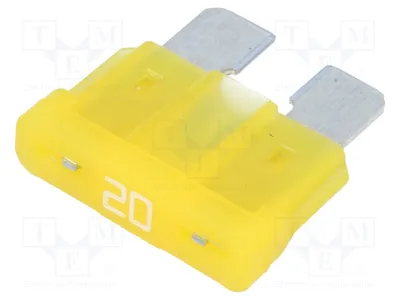 Produktbild von 10x Sicherung: Schmelz 32V 19mm 20A ATO 0287020.PXCN Stard-Autosicherungen KFZ
