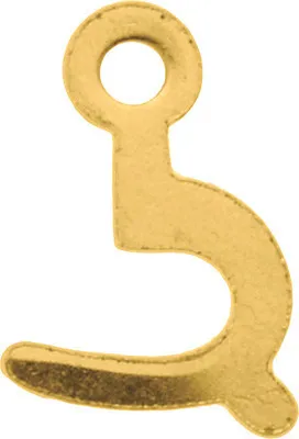 Produktbild von Schiebehaken goldfarben 4 Stück