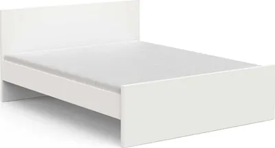Produktbild von Clyde Doppelbett - 160x200cm - weiß