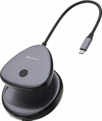 Image de Verbatim Share My Screen Adaptateur sans fil USB-C Hub 4K WDA-02