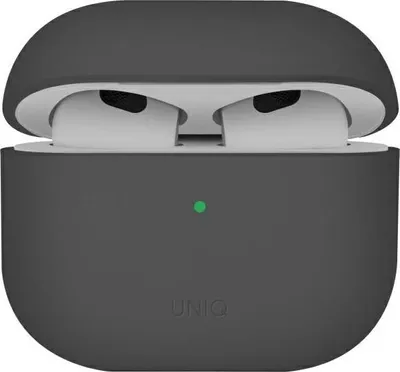 Immagine prodotto di UNIQ custodia Lino AirPods 4 Silicone        grigio/ash grey