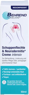 Produktbild von Behrend Schuppenflechte & Neurodermitis Cre.intens, 50 ml CRE