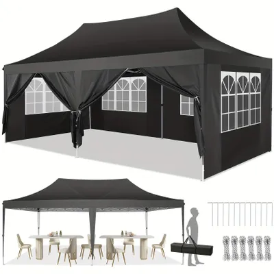 Produktbild von Pavillon, wasserdicht, UV-Schutz, Schwarz