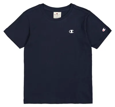 Produktbild von Champion Legacy Basics B-S-s Crewneck T-Shirt Kinder & Jungen, Marineblau, 7-8 J