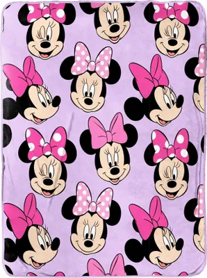 Produktbild von Disney - Decke, Plüsch TC286 (100 cm x 150 cm) (Violett/Pink)
