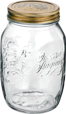 Produktbild von Bormioli Glasgefäß 365160MDE121990 Transparentes Glas 1 L Luftdicht (1000 cc)