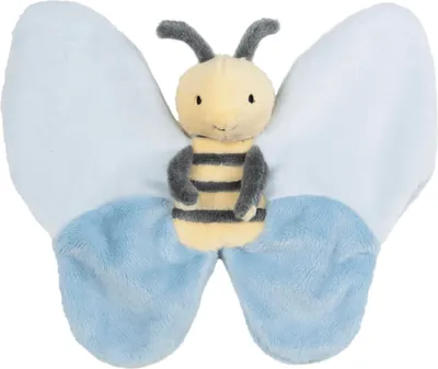 Productafbeelding van Happy Horse Biene Schmusetuch Bee Benja - blauw-geel, knuffeldoekje, cadeau voor baby's