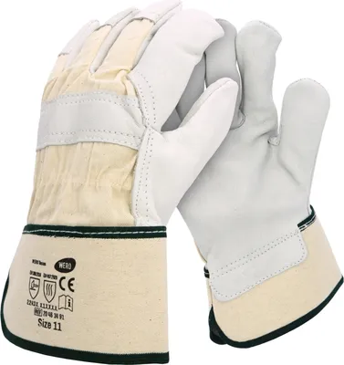 Produktbild von Rindvollleder Handschuh Texas, Gr. 9, 12 Paar