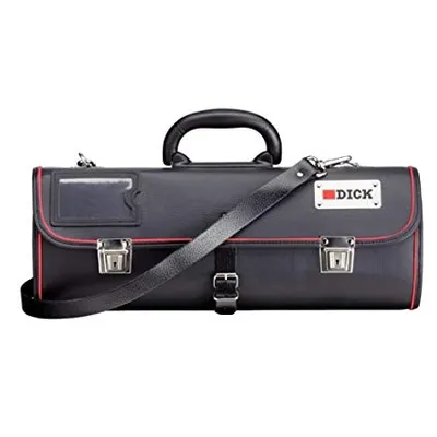 Image de F. DICK Rolltasche ohne Inhalt Messertasche unbestückt mit 12 Fächern Lederoptik