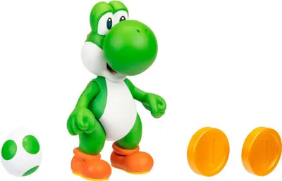 Produktbild von Super Mario - Yoshi Münzen 10 cm Figur (Sammlerbox)