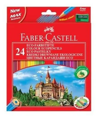 Produktbild von FABER-CASTELL Buntstift Castle 24er Kartonetui