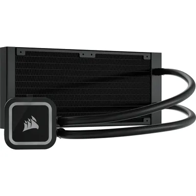Produktbild von Corsair CW-9060065-WW, All-in-One-Flüssigkeitskühler, 12 cm, 1500 RPM, Schwarz
