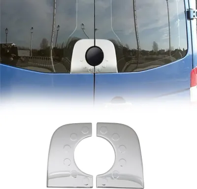 Image de Cadre de Logo de Coffre Arrière pour Mercedes Sprinter W906 2006-2018 acier 2Pcs