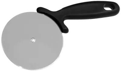 Pizzarad Ø 10 cm, Edelstahl/Schwarz, 1 Stück
