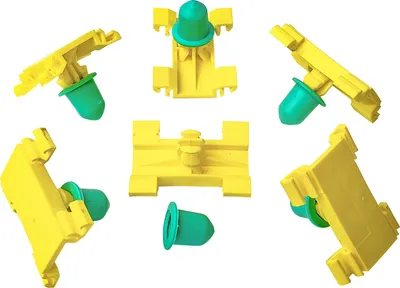Image de 10x clips de fixation de moulures avec douille pour BMW Opel Fiat | 51138166675, 90590995