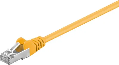 Produktbild von Goobay CAT 5e Patchkabel, SF/UTP, Gelb, 5 m, CCA Kupfergemisch