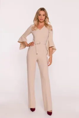 Produktbild von Stylove Jumpsuit für Frauen Ma’afu S416 beige XL