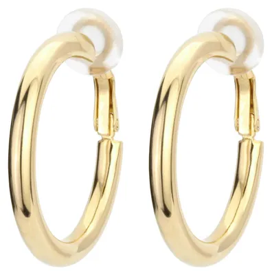 Produktbild von Traveller Ohrclip Creolen 22kt vergoldet - Ø 33mm - 155833