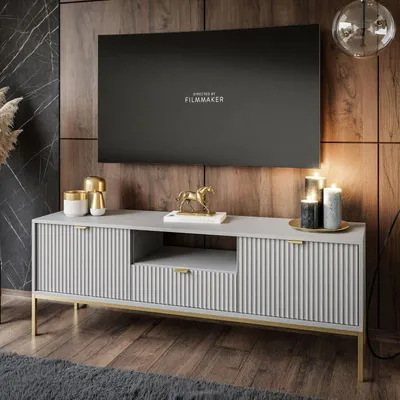 Produktbild von RTV-Schrank CORTADO GOLD RTV154 grau