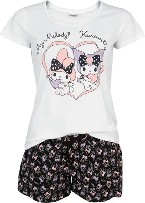 Produktbild von Hello Kitty Schlafanzug Damen Hello Kitty and Friends - Kuromi multicolor S