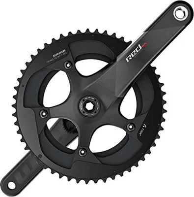 Immagine prodotto di Guarnitura Sram Red Gxp Yaw 130 Bcd Nero 175 mm / 53/39t Nero 175 mm