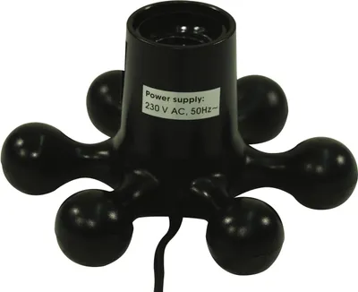 Produktbild von EUROLITE Hexopus Fassung schwarz (51100650)
