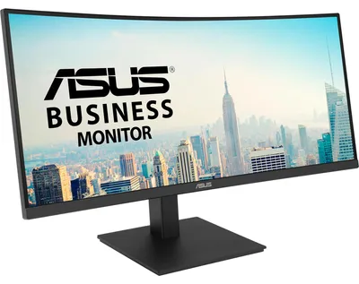 Produktbild von ASUS VA34VCPSR, 86,4 cm (34"), 3440 x 1440 Pixel, Wide Quad HD, LCD, 4 ms, Schwarz
