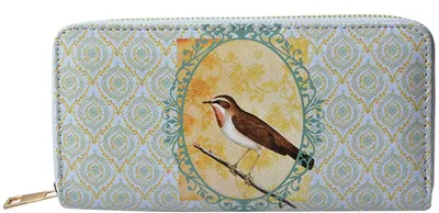 Image de Juleeze JZPU0006-03 Portefeuille Vert Jaune 10x19 cm