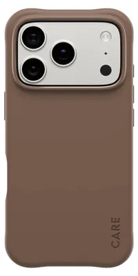 Productafbeelding van CARE by PanzerGlass Fashionable Case Samba met MagSafe voor de Apple iPhone 17 Pro - Espresso Brown