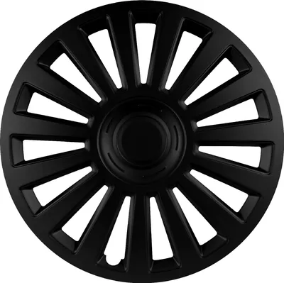Produktbild von Z481149 Radkappen Radzierblenden EINZELN (1Stück) 15 Zoll Luxury schwarz