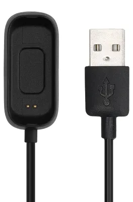 Produktbild von kwmobile Smartwatch Ladekabel für Oppo Band Sport USB Ladekabel für Smartwatch - Smart Watch Aufladekabel - Fitnesstracker Ersatzkabel - Schwarz