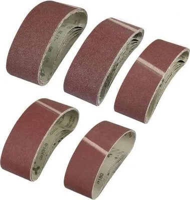 Produktbild von Schleifbänder Schleifbänder für Schleifmaschine 75 x 533 MM Körnung 40/60/80/120/180 5 Stück von jedem Schleifband zum Schleifen Polieren -25 Stück