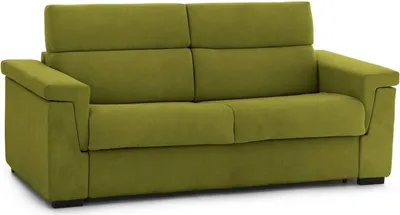 Produktbild von Brusasco - Schlafsofa 2-Sitzer, 205x95 cm grün, abziehbar Italy