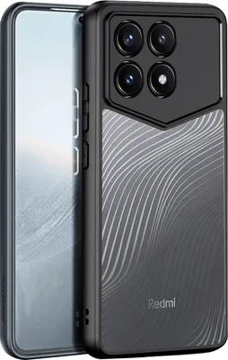 Produktbild von Dux Ducis, Stoßfeste Hybrid-Hülle für Xiaomi Poco F6 Pro, Schwarz