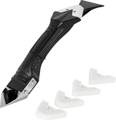 Produktbild von Kestek Fugen Reparatur Set FRS1, Silikon Fugenkratzer, Glätter, 5 Fugenformen