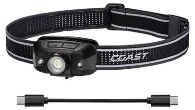 Image de Coast - Flx40r - Lampe Frontale Rechargeable, 700 Lumens