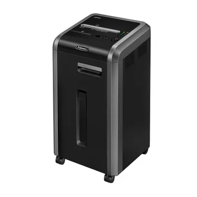 Produktbild von Fellowes 225Mi, Partikelschnitt-Zerkleinerung, 24 cm, 2 x 12 mm, 60 l, 5000 mm/min, 14 Blätter