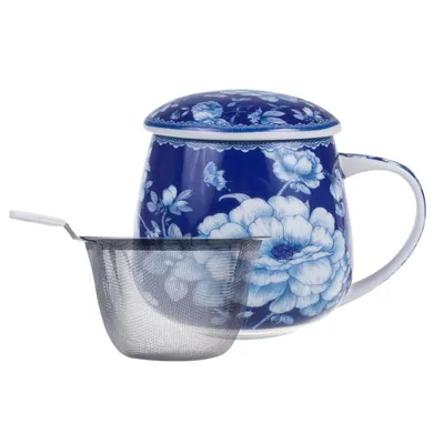Image de Porcelaine d'os en édition limitée avec motifs artistiques à offrir en cadeau