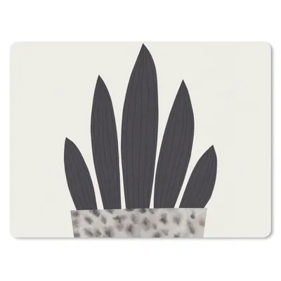 Produktbild von MuchoWow® Mauspad Mousepad Pflanzen - Vase - Pastell - Blumen 40x30 cm - Mousepads - Maus Mat - Pad - Mausunterlage - Anti Rutsch