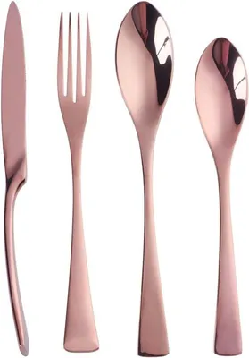 Produktbild von Famanu Besteckset 24-teilig - Roségold
