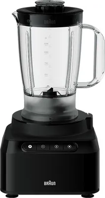 Produktbild von Braun FP3132BK PurEase Kompakt-Küchenmaschine schwarz
