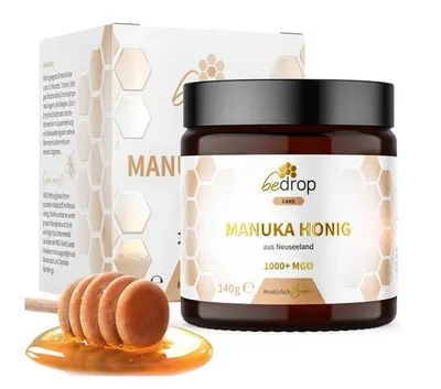 Produktbild von Bedrop LIMITIERTE EDITION Manuka Honig 140g mit MGO 1000+